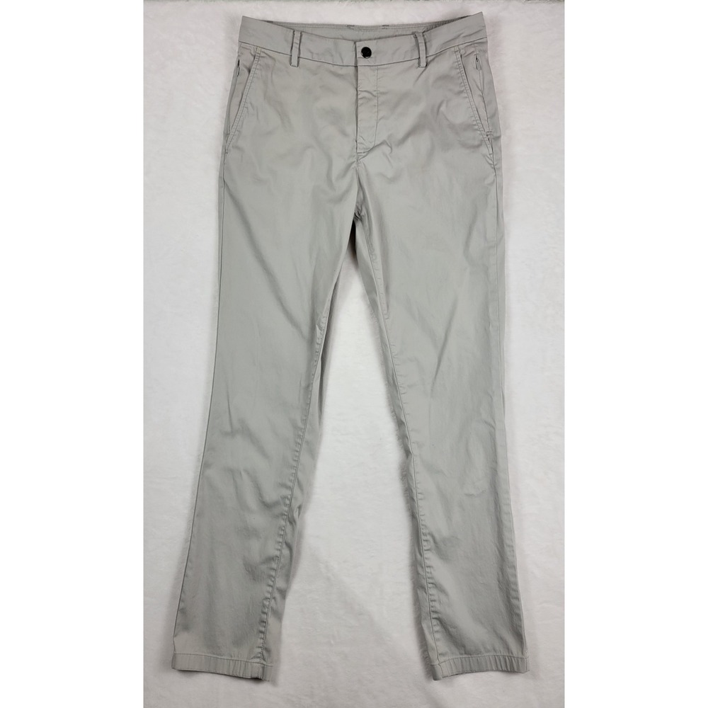 BirdDogs‎ boomstick Mens 32x31 Casual Chino Pants Gray Flat Front Lightweight